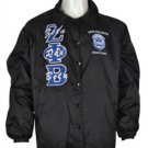 Zeta Phi Beta Sorority Line Jacket  Zeta Phi Beta Black Crossing Line Jacket #2