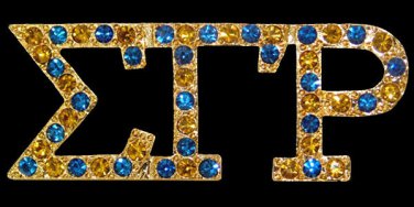 Sigma Gamma Rho Sorority Lapel Pin Crystal Stone Lapel Pin 1922