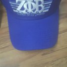 ZETA PHI BETA SORORITY BLUE SUN VISOR HAT