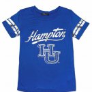 HAMPTON UNIVERSITY T-SHIRT HBCU COLLEGE TEE FOIL T-SHIRT