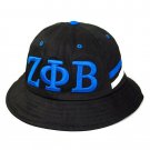 ZETA PHI BETA SORORITY BLACK Bucket Hat Z-PHI Bucket Hat 1920 #1