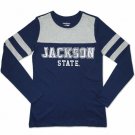 JACKSON STATE UNIVERSITY T-SHIRT HBCU LONG SLEEVE FOIL T-SHIRT