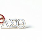 Delta Sigma Theta  Sorority Metal Lapel Pin 1913 White