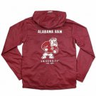 ALABAMA A&M UNIVERSITY WINDBREAKER JACKET CLARK PANTHERS HBCU WINDBREAKER