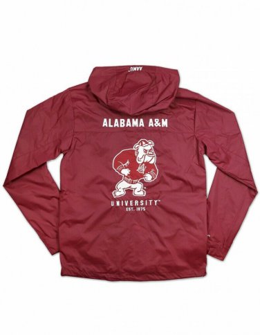ALABAMA A&M UNIVERSITY WINDBREAKER JACKET CLARK PANTHERS HBCU WINDBREAKER