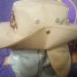 OMEGA PSI PHI FRATERNITY KHAKI BOONIE SAFARI HAT TAN SAFARI Q-DOG HAT CAP MED