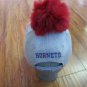 Delaware State University Pom Pom Hat HBCU Baseball Cap Hat DSU HORNETS