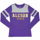 ALCORN STATE UNIVERSITY T-SHIRT HBCU LONG SLEEVE FOIL T-SHIRT