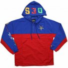 Order of the Eastern Star Windbreaker Jacket Blue O.E.S. Windbreaker Jacket OES