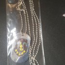 IOTA PHI THETA Fraternity Reversible Dog Tag Gomab 1914 Silver Chain