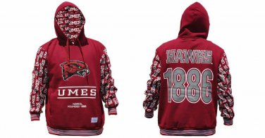 University of Maryland Eastern Shore Pullover Hoodie HBCU Hoodie Jacket UMES 3X