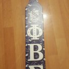 Phi Beta Sigma Fraternity wooden paddle Wooden Fraternity wall paddle plaque