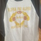 ALPHA PHI ALPHA FRATERNITY T-SHIRT BLACK  BASEBALL T-SHIRT 1906 ICE COLD #3