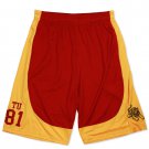 TUSKEGEE UNIVERSITY  Basketball Shorts Gym Casual HBCU Gym Shorts GOLDEN TIGERS