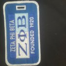 Zeta Phi Beta Sorority Luggage Tag  Z-PHI-B LUGGAGE TAG 1920 LUGGAGE TAG