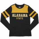 ALABAMA STATE UNIVERSITY T-SHIRT HBCU LONG SLEEVE FOIL T-SHIRT