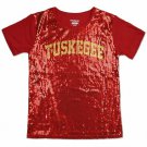 TUSKEGEE UNIVERSITY  SEQUIN T-SHIRT HBCU COLLEGE TEE FOIL T-SHIRT