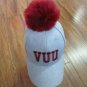 Virginia Union University Pom Pom Hat HBCU Baseball Cap Hat VUU Panthers