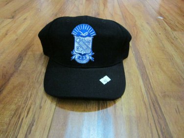 PHI BETA SIGMA FRATERNITY BLACK FITTED BASEBALL CAP HAT 1914 SIZE 7 1/4
