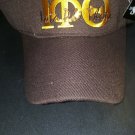 IOTA PHI THETA FRATERNITY SUN VISOR HAT GOLD BROWN IOTA SUN VISOR 1968 #1