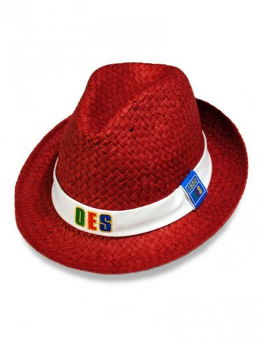 Order of the Eastern Star Fedora Cap Hat Sorority OES Straw Hat