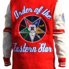 Order of the Eastern Star Cardigan sweater O.E.S Wool Long Sleeve Cardigan