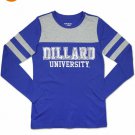 DILLARD UNIVERSITY T-SHIRT HBCU LONG SLEEVE FOIL T-SHIRT