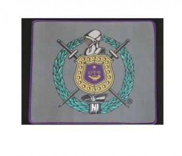 Omega Psi Phi Fraternity Computer Mouse Pad