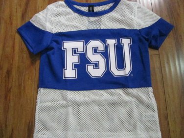 Fayetteville State University Broncos Women's HBCU Top Shirt Tank Medium