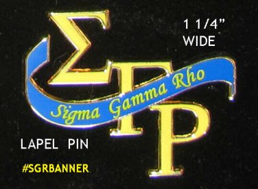 Sigma Gamma Rho Sorority Lapel Pin Crystal Stone Lapel Pin 1922 #1