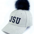 JACKSON STATE UNIVERSITY POM POM HAT HBCU BASEBALL CAP HAT