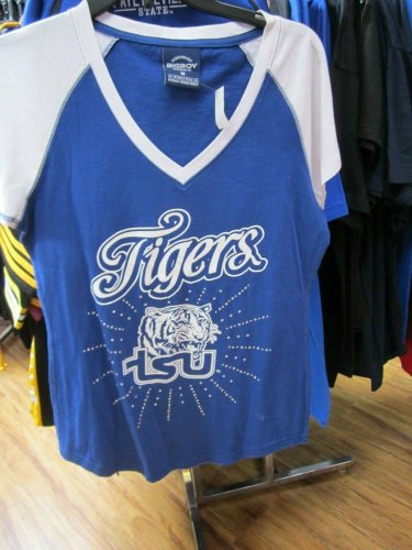 TENNESSEE STATE UNIVERSITY SHIRT Women's HBCU Top Shirt Tank TSU TIGERS MEDIUM