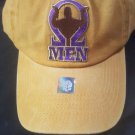 OMEGA PSI PHI FRATERNITY OLD GOLD DAD HAT OMEGA MEN Q-DAWG HAT 1911 SOBAT