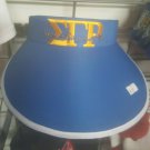 SIGMA GAMMA RHO SORORITY ROYAL BLUE SUN VISOR HAT
