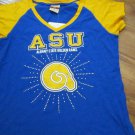 Albany State University Women's HBCU Top Shirt Tank Golden Rams 2XL
