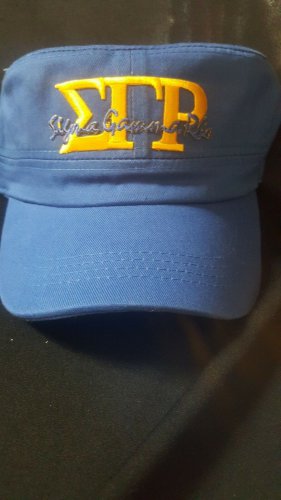 SIGMA GAMMA RHO SORORITY BLUE CADET CAPTAINS HAT BASEBALL CAP 1922