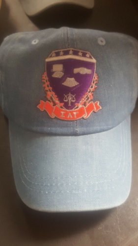SIGMA LAMBDA GAMMA SORORITY DENIM HAT CAP