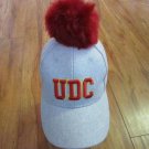 University of the District of Columbia Pom Pom Hat HBCU Baseball Cap Hat