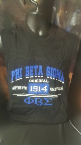 PHI BETA SIGMA FRATERNITY Muscle SHIRT Phi Beta Sigma GOMAB Sleeveless T-shirt