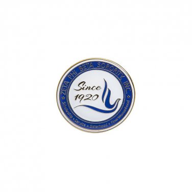ZETA PHI BETA  Sorority Metal Lapel Pin 1920