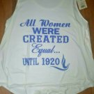 ZETA PHI BETA SORORITY TANK TOP T-SHIRT  1920 Z-PHI B WHITE TANK TOP