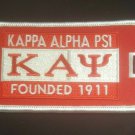 KAPPA ALPHA PSI Fraternity Luggage Tag Phi Nu Pi Luggage bag luggage name tag