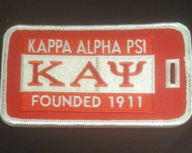 KAPPA ALPHA PSI Fraternity Luggage Tag Phi Nu Pi Luggage bag luggage name tag