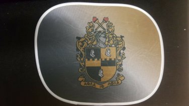 ALPHI PHI ALPHA FRATERNITY Mesh Cover Sunshade Car Rear Side Window Sun Shade