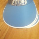 ZETA PHI BETA SORORITY BLUE SUN VISOR HAT WIDE BRIM VISOR