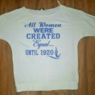 ZETA PHI BETA SORORITY SWEAT SHIRT WHITE SWEAT SHIRT 1920
