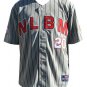 NEGRO LEAGUE BASEBALL COMMEMORATIVE BASEBALL JERSEY NLBM BLACK HISTORY JERSEY