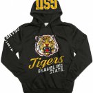 GRAMBLING STATE UNIVERSITY HOODIE JACKET GRAMBLING TIGERS PULLOVER HOODY HOODIE