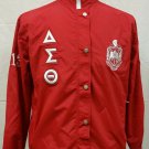 DELTA SIGMA THETA SORORITY ALL WEATHER WINDBREAKER JACKET RED DELTA WINDBREAKER