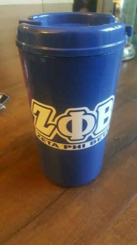 Zeta Phi Beta Sorority Tumbler Divine 9 Mug Jar 16 oz Drink Container #1